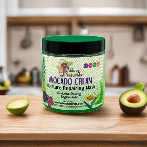 Alikay Naturals Avocado Cream Moisture Repair Mask 227g