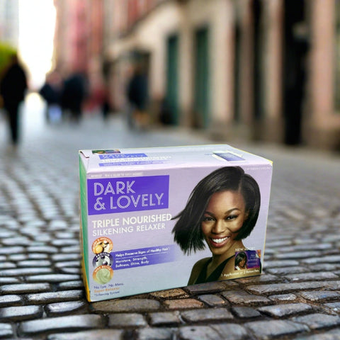 Dark & Lovely Triple Nourished Silk Relaxer Kit