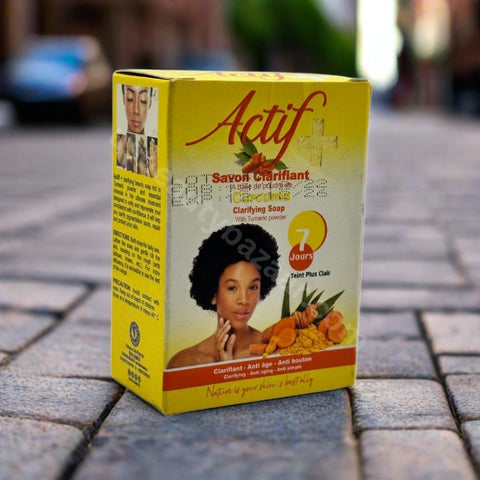 Actif Savon Curcume Clarifying Soap with Turmeric 180g Clearence