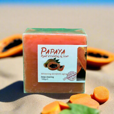 Papaya Plant Essential Soap-100g