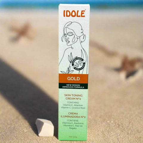 Idole Gold Skin Toning Cream 50g