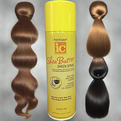 Fantasia IC Shea Butter Sheen Spray 14 oz. Bonus