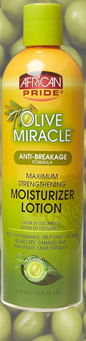 African Pride Olive Miracle Oil Moisturizer Lotion 12 oz