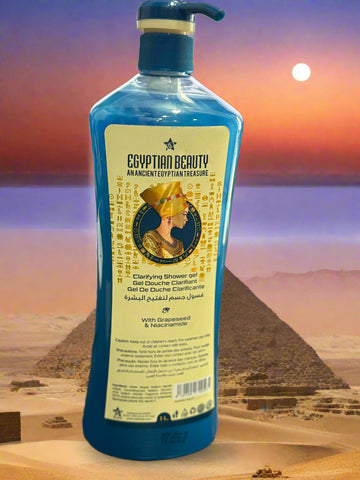 Egyptian Beauty Clarifying Shower gel 38 oz  1 Ltr