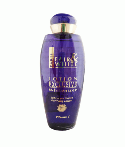 Fair & White Exclusive Whitenizer Purifying  Body Lotion 8.45 fl 250 ml  Vitamin C