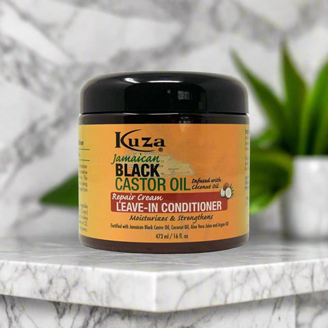 Kuza Jamaican Castor Repair Cream Leave-in Conditioner 16oz