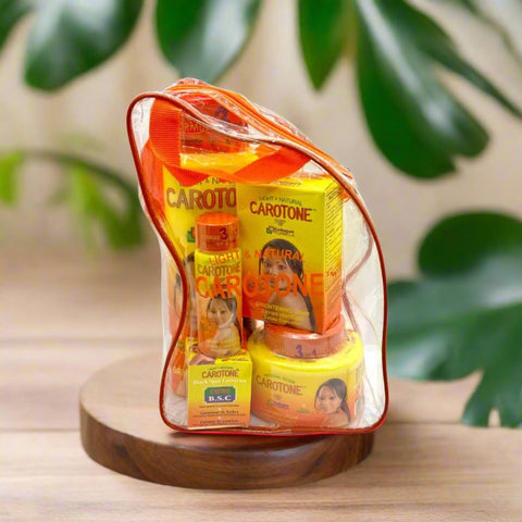 Carotone 5 Pk Kit- Lotion, J Cream, Oil, Small J Cream, and Soap 18.6 oz