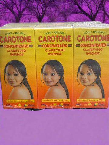 Carotone Concentrated Clarifying Intense 60ml 2 Oz pack of 6