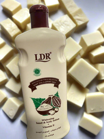 LDR Whitening Hand and Body Lotion with Cocoa Oil and Shea Butter 600 ml