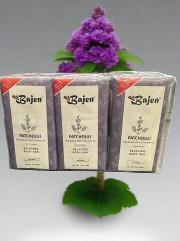 Bajen Patchouli Bar Soap 7 Oz ( pack of 6 )