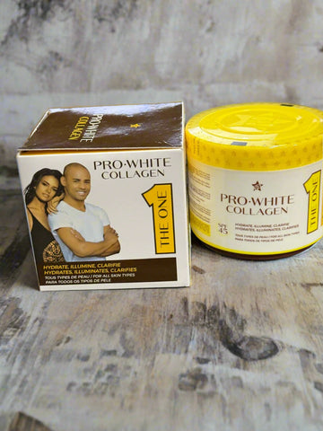 The One Pro White Collagen  Shea Butter Egg Yolk 400 Ml 15.5 Fl OZ