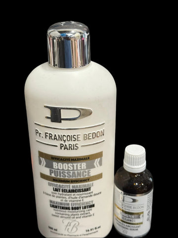 Pr. Francoise Bedon Puissance Booster Body Lotion 16.8 fl oz/500ml  + Booster Serum