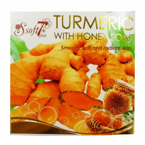 Soft7 Turmeric with Honey Soap 85g Clearance