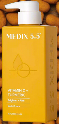 MEDIX 5.5 Vitamin C Cream Face Lotion & Body Lotion Moisturizer 15 oz ( 444  ml )