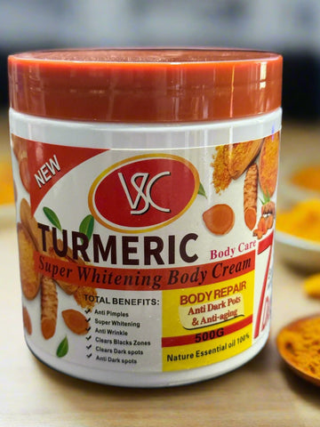 VSC Turmeric Super Whitening Body Cream 500 Grm 7 Days