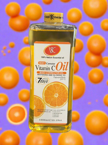 VSC Vitamin C Face & Body Oil Super Whitening 7 Days 1000 Ml 35.19 Oz
