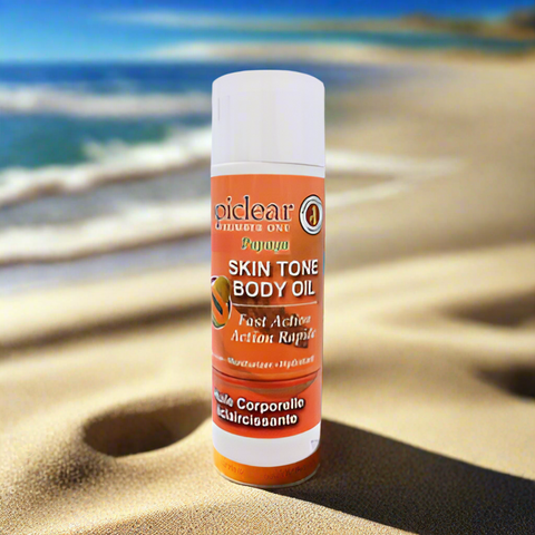 Topiclear Papaya Skin Tone Body Oil 6 oz