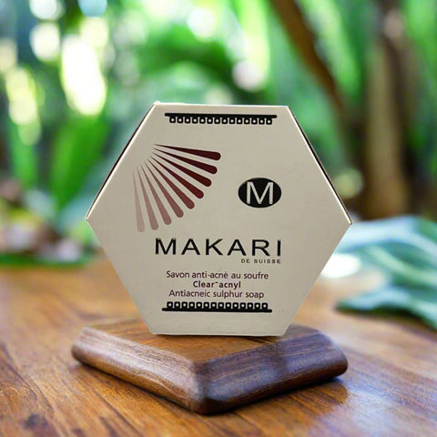 Makari Clear Acnyl Sulfur Soap 7.0oz - Acne Fighting Bar Soap