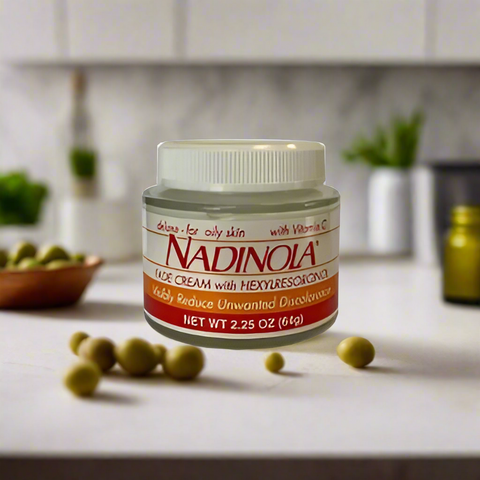 Nadinola Deluxe Skin Discoloration Fade Cream for Oily Skin 2.25oz