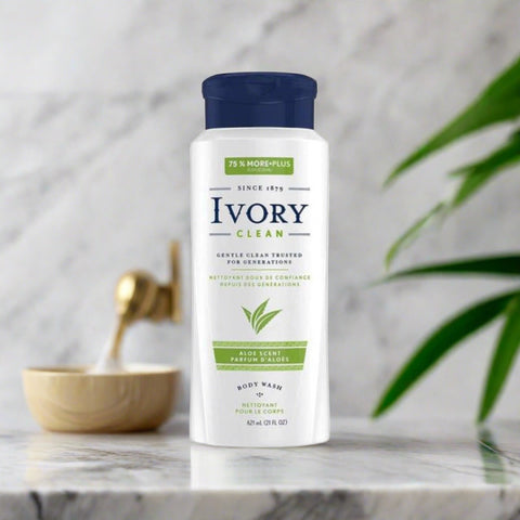 Ivory Scented Aloe Body Wash 21 oz
